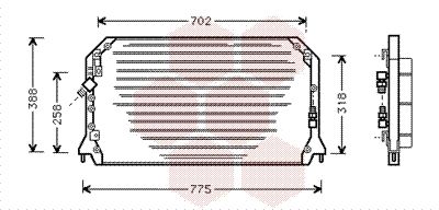 VAN WEZEL Lauhdutin, ilmastointilaite 53005253